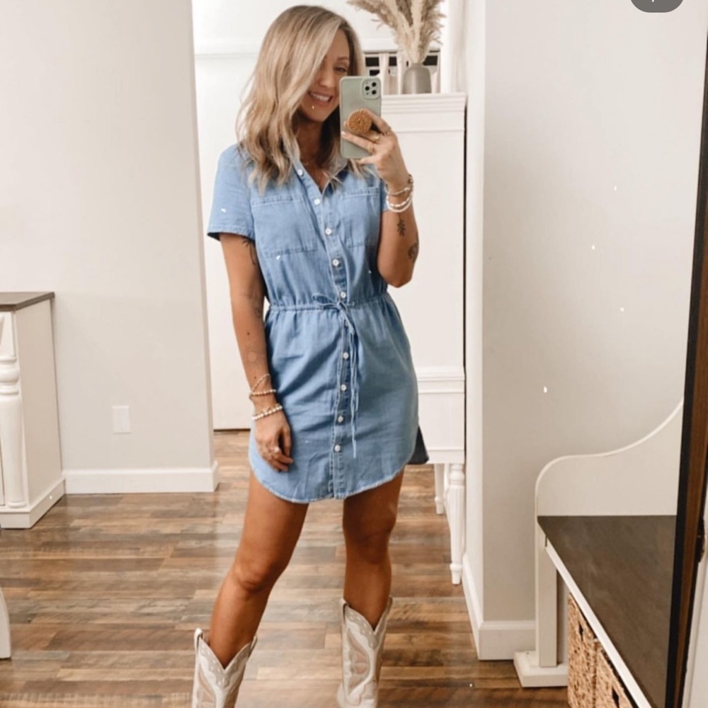 Chambray Dress